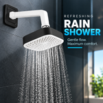 Corsa Bath Fittings Two-Flow Wall-Mounted Rain Shower – Blue & White