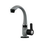 Swan Neck — High-Arc Pillar Tap with Neoperl Aerator