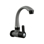 Sink Cock — High-Arc Swivel Spout with Neoperl Aerator